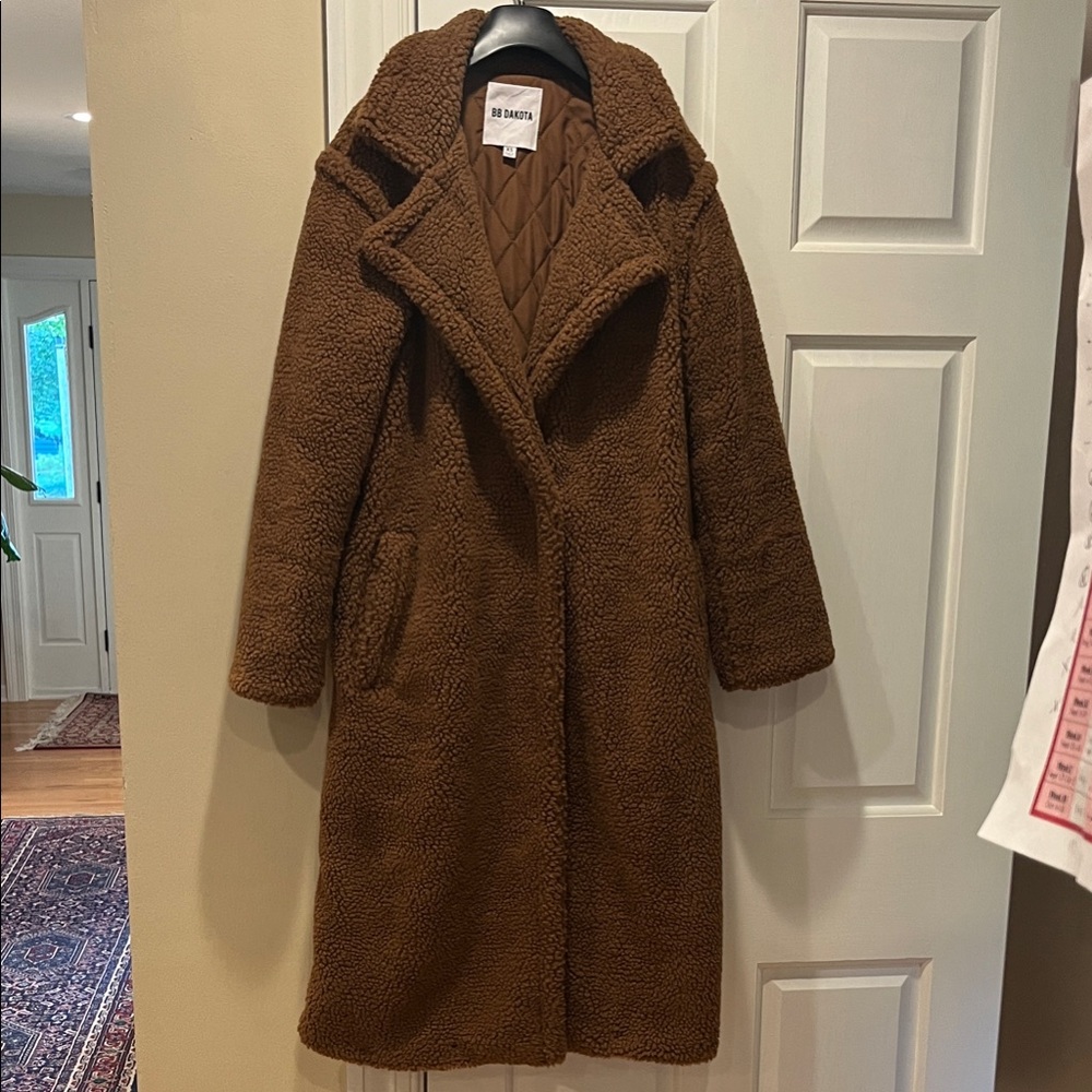 Brown Teddy Coat